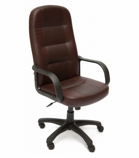 Кресло Devon коричневый перфорированный