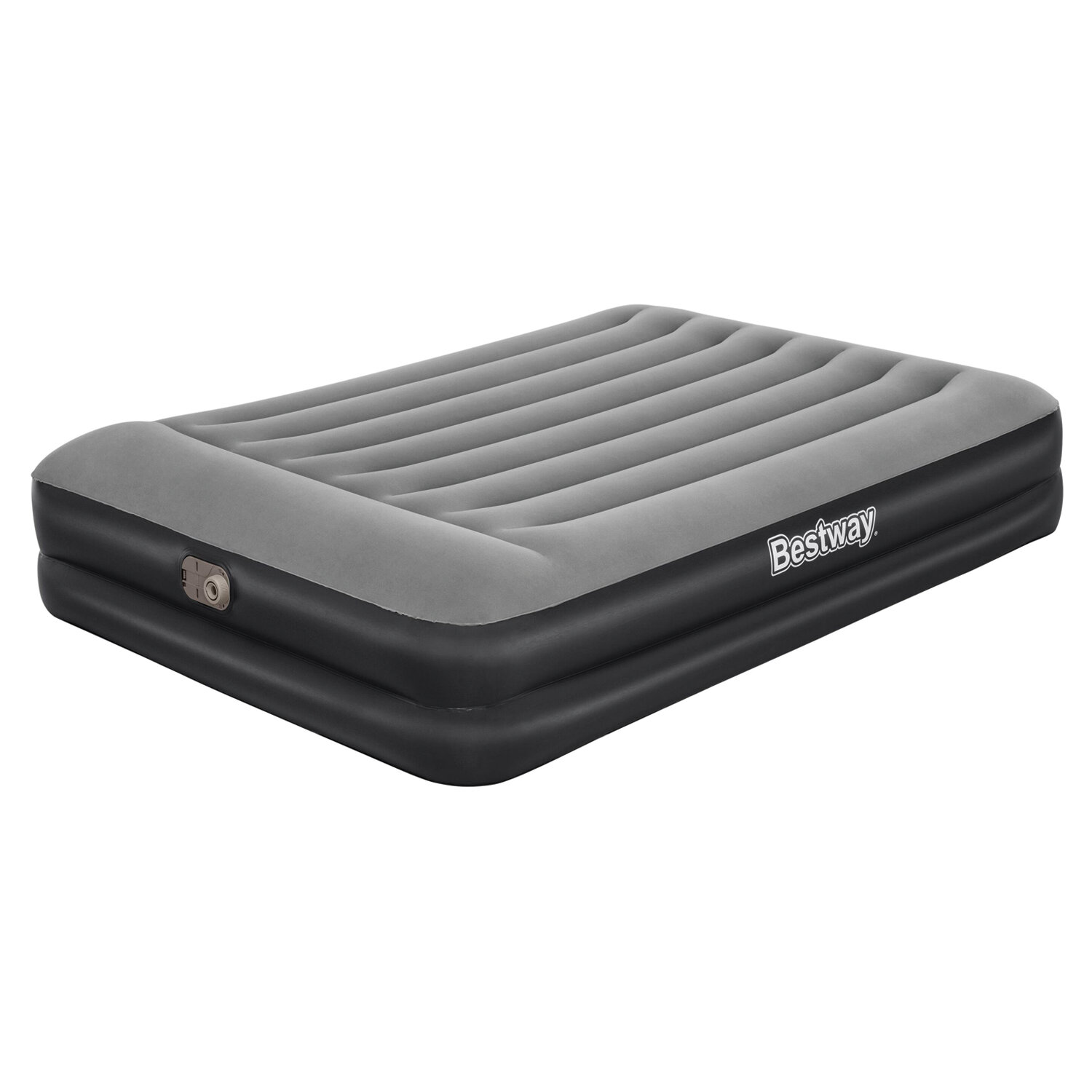 Bestway Надувная кровать BESTWAY 67403 Tritech 680168, 152х203х46 см, с подголовником, встроенный насос 220В, до 300 кг.