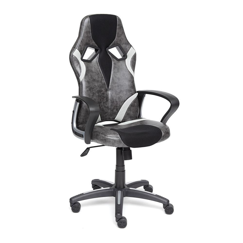 Кресло TetCher Runner серый-черный 2TONE